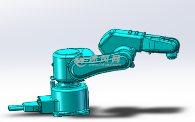 A720机械手 - solidworks机械设备模型下载 - 沐风图纸